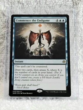 5/$20 Mint 2019 MTG Commence the Endgame Rare Card 045/264 Deckmaster!!